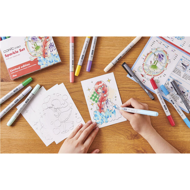 COPIC CIAO SET - 12 COLORS SPARKLE SET - Image 3