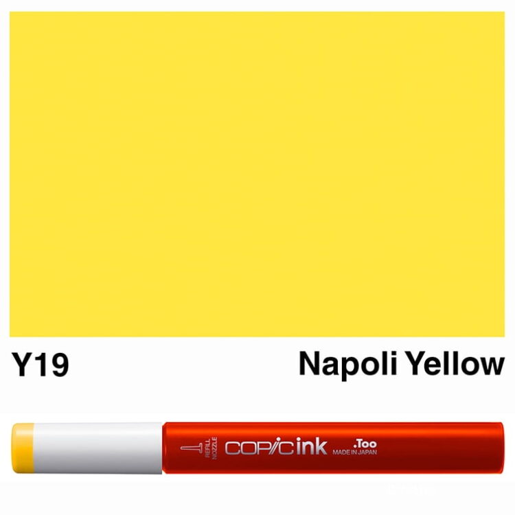 y-19 COPIC INK 12 ML - Y-19 - Image 1