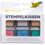 FOLIA PIGMENT PADS 4 COLORS METALLIC 30183
