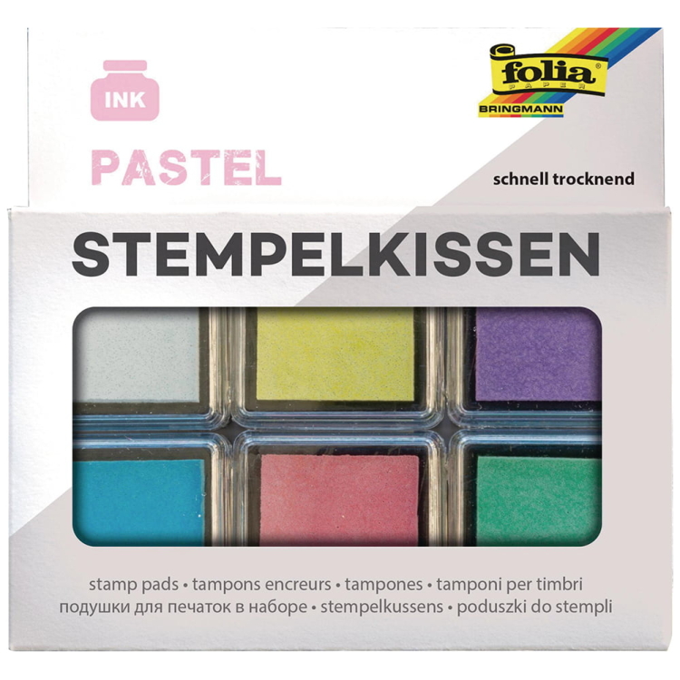 FOLIA PIGMENT PADS 4 COLORS PASTEL 30181 - Image 1