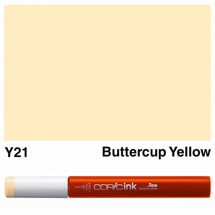 y21 COPIC INK 12 ML - Y-21 - Image 1