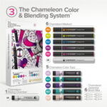 CHAMELEON MARKERS KIT - BLENDING SYSTEM 3 CS6603 - Image 3