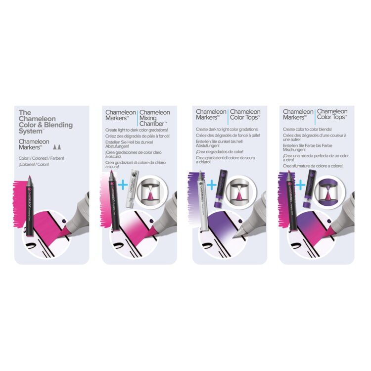 CHAMELEON MARKERS KIT - BLENDING SYSTEM 3 CS6603 - Image 4