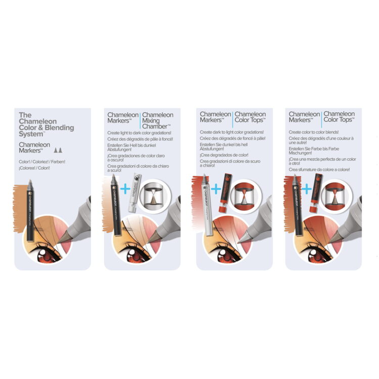 CHAMELEON MARKERS KIT - BLENDING SYSTEM 4 CS6604 - Image 4