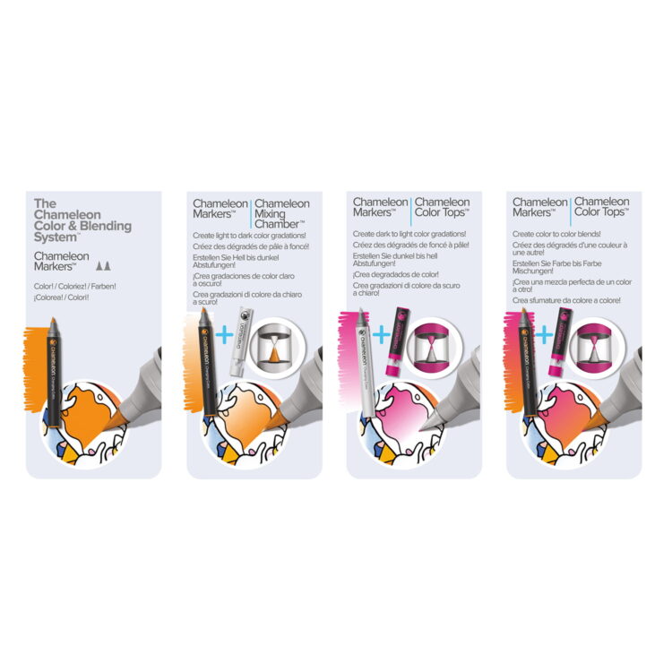 CHAMELEON MARKERS KIT - BLENDING SYSTEM 5 CS6605 - Image 4
