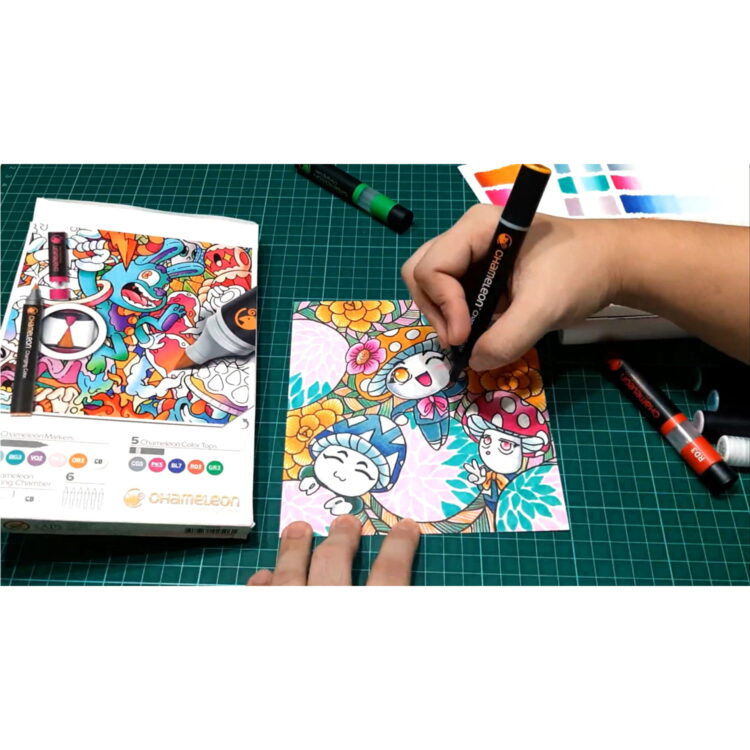 CHAMELEON MARKERS KIT - BLENDING SYSTEM 5 CS6605 - Image 5