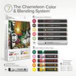 CHAMELEON MARKERS KIT - BLENDING SYSTEM 7 CS6607 - Image 3