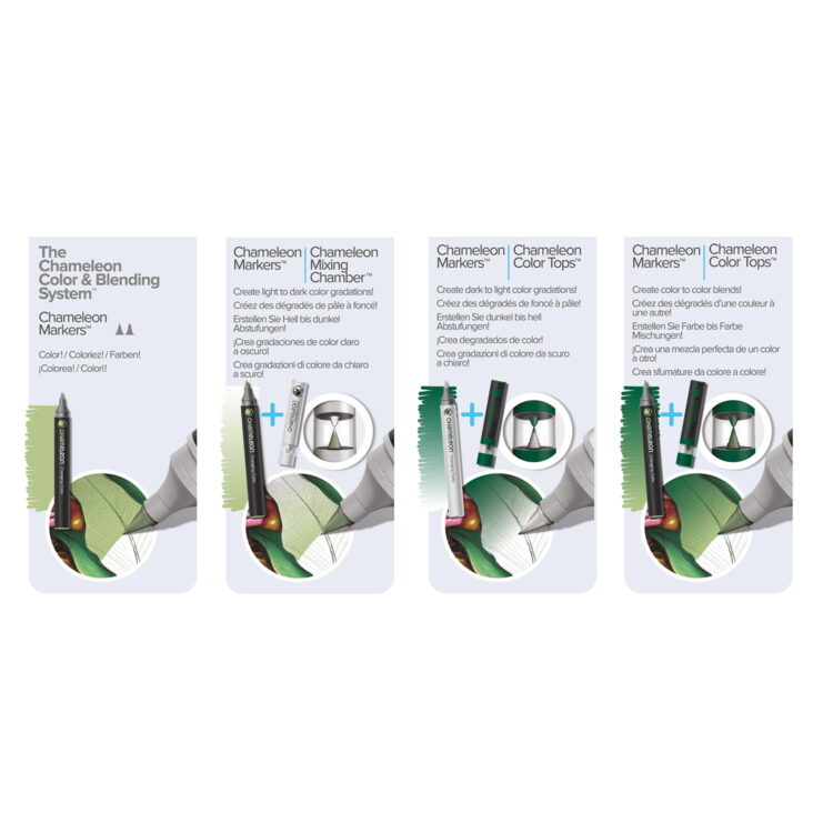 CHAMELEON MARKERS KIT - BLENDING SYSTEM 7 CS6607 - Image 4
