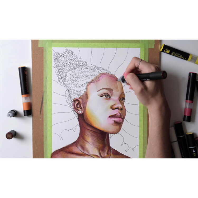 CHAMELEON MARKERS KIT - BLENDING SYSTEM 7 CS6607 - Image 7