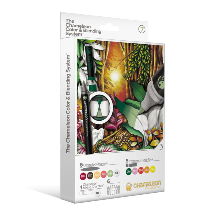 7 CHAMELEON MARKERS KIT - BLENDING SYSTEM 7 CS6607 - Image 1