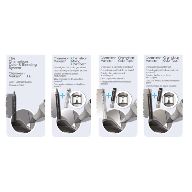 CHAMELEON MARKERS KIT - BLENDING SYSTEM 9 CS6609 - Image 4
