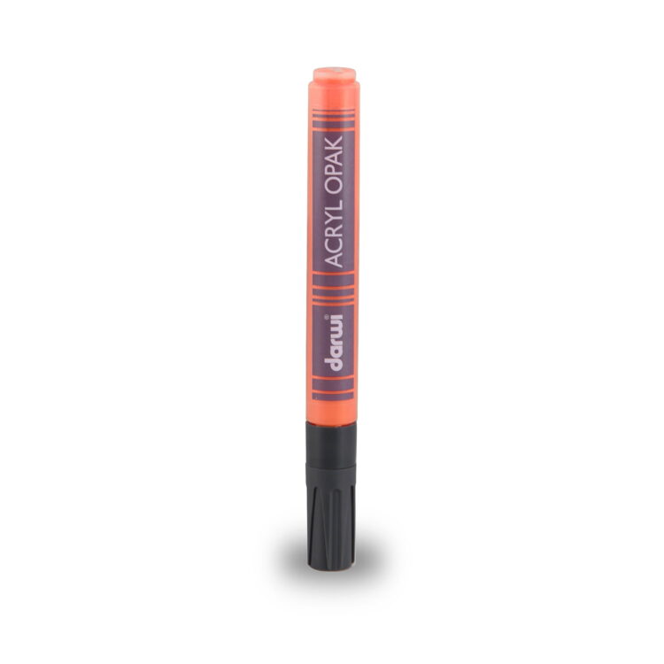 DARWI ACRYLIC MARKER 0.8MM, 3ML - ORANGE 752 - Image 1