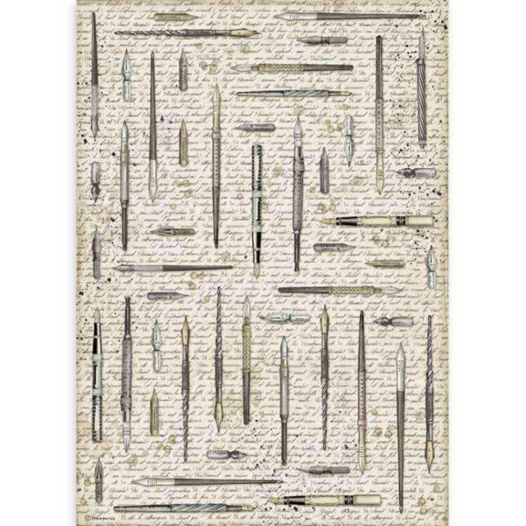 DFSA3082 STAMPERIA DECOUPAGE RICE PAPER A3 - DFSA3082 - Image 1