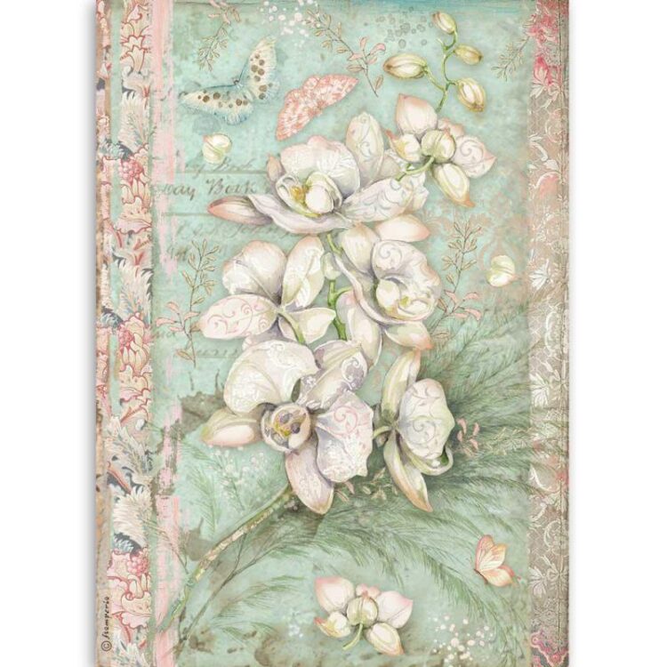 DFSA4508 STAMPERIA DECOUPAGE RICE PAPER A4 - DFSA4508 - Image 1