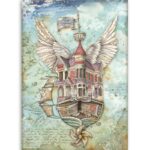 STAMPERIA DECOUPAGE RICE PAPER A4 - DFSA4521