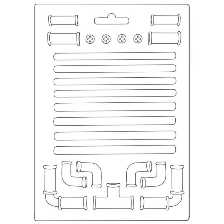 STAMPERIA SOFT MOULD A5 K3PTA571 - Image 1