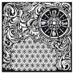 STAMPERIA MEDIA STENCIL - TEMPLATE 30 X 30 CM - KSTDG08