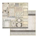 STAMPERIA DESIGNER CARDBOARD 30.5/30.5 CM - SBB739