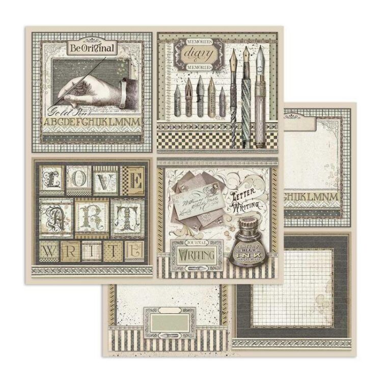 STAMPERIA DESIGNER CARDBOARD 30.5/30.5 CM - SBB742 - Image 1