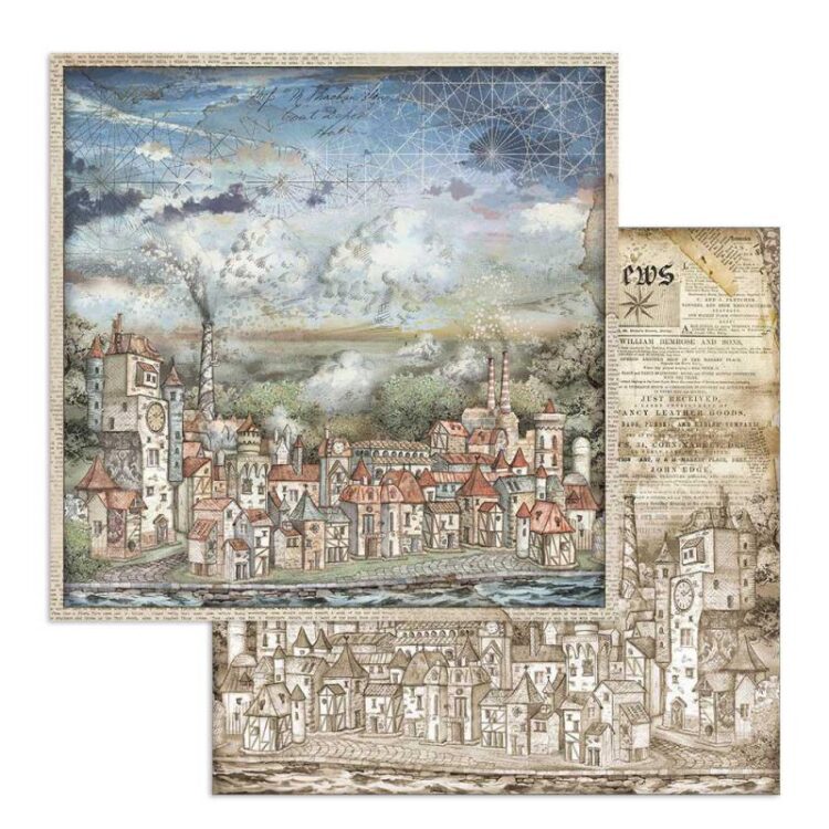STAMPERIA DESIGNER CARDBOARD 30.5/30.5 CM - SBB746 - Image 1