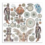 STAMPERIA BLOCK DESIGNER PAPER 20.3/20.3 CM - SBBS25 - Image 13