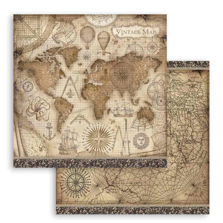 STAMPERIA BLOCK DESIGNER PAPER 20.3/20.3 CM - SBBS25 - Image 8