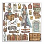 STAMPERIA BLOCK DESIGNER PAPER 20.3/20.3 CM - SBBS27 - Image 13
