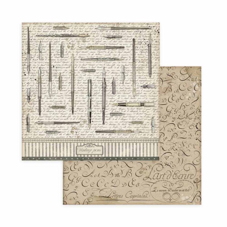 STAMPERIA BLOCK DESIGNER PAPER 30.5/30.5 CM - SBBL79 - Image 10
