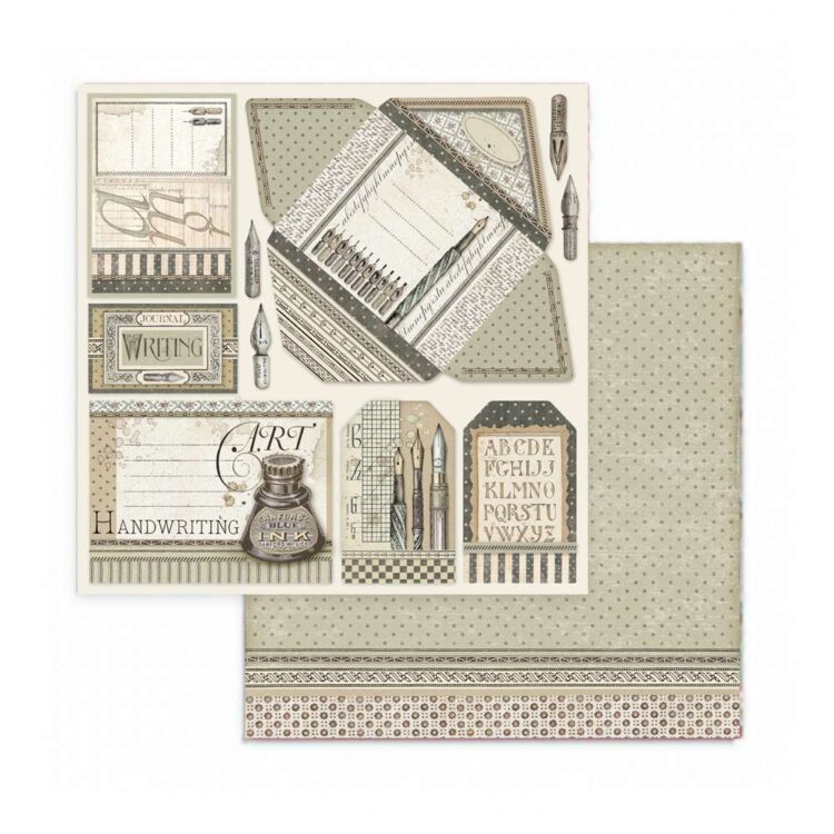 STAMPERIA BLOCK DESIGNER PAPER 30.5/30.5 CM - SBBL79 - Image 11