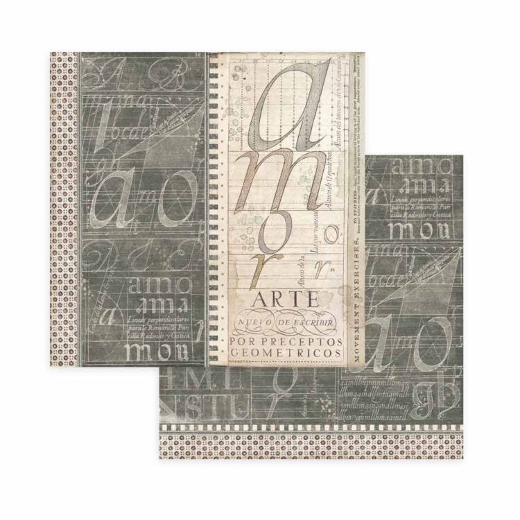 STAMPERIA BLOCK DESIGNER PAPER 30.5/30.5 CM - SBBL79 - Image 8