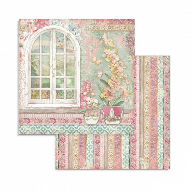 STAMPERIA BLOCK DESIGNER PAPER 30.5/30.5 CM - SBBL81 - Image 2