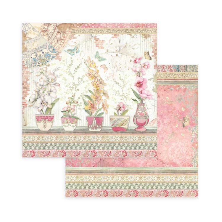 STAMPERIA BLOCK DESIGNER PAPER 30.5/30.5 CM - SBBL81 - Image 8