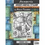 STAMPERIA MIXED MEDIA STAMPS - RUBBER STAMPS WTKAT14