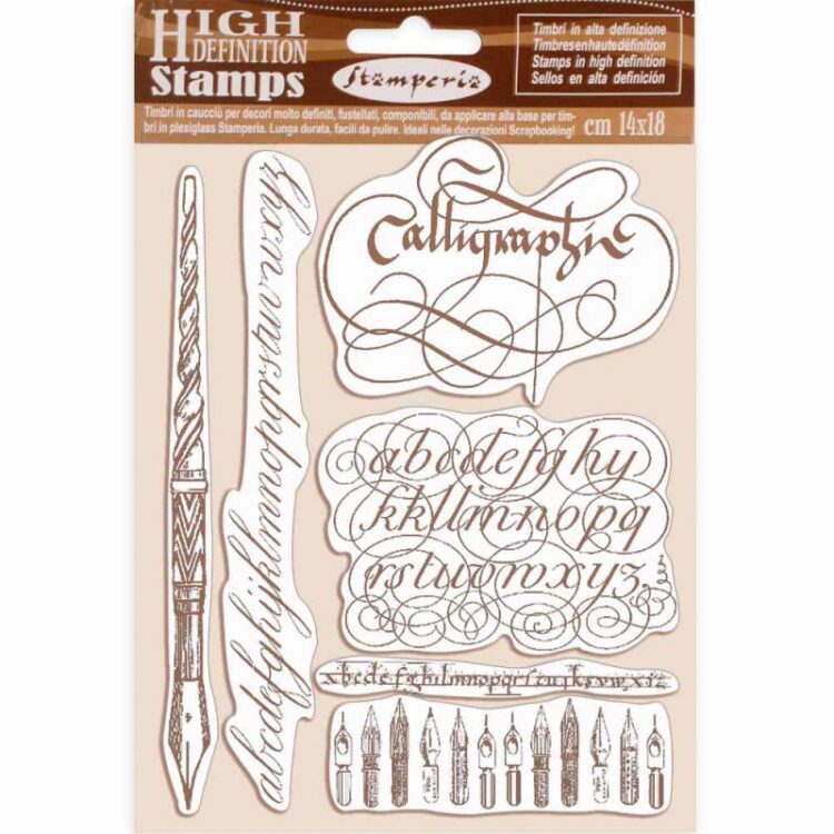 STAMPERIA HIGH DEFINITION STAMPS - RUBBER STAMPS WTKCC187 - Image 1