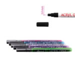 DARWI ACRYLIC MARKER 0.8MM, 3ML - VERMILION 490 - Image 2