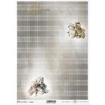 ITD COLLECTION DECOUPAGE RICE PAPER A4 - R1645