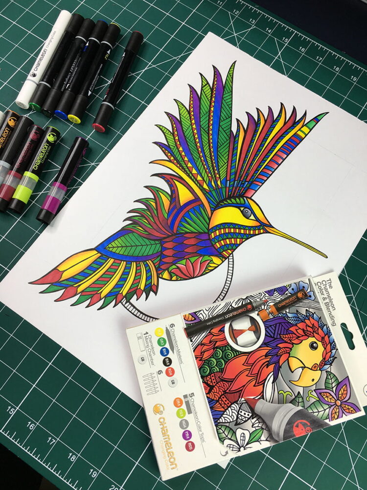 CHAMELEON MARKERS KIT - BLENDING SYSTEM 1 CS6601 - Image 5