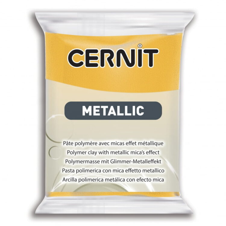 CERNIT METALLIC YELLOW 56 G No700 - Image 1
