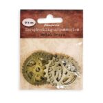 STAMPERIA DECORATION ACCESSORIES METAL GEARS - SBA407