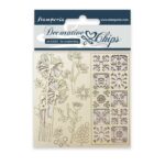 STAMPERIA HORTENSIA BEER CARDBOARD ELEMENTS 14/14CM SCB02