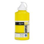 L&B ACRYLIC PAINT LOUVRE 750 ML - LEMON YELLOW 169