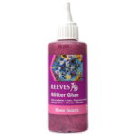 REEVES GLITTER GLUE 100 ML - ROSE QUARTZ 4760109