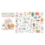 STAMPERIA CARDBOARD FIGURINES FOR DECORATION 46 PCS. DFLDC29