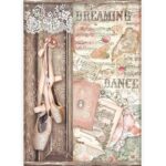 STAMPERIA DECOUPAGE RICE PAPER A4 - DFSA4537