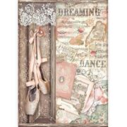 STAMPERIA DECOUPAGE RICE PAPER A4 - DFSA4537