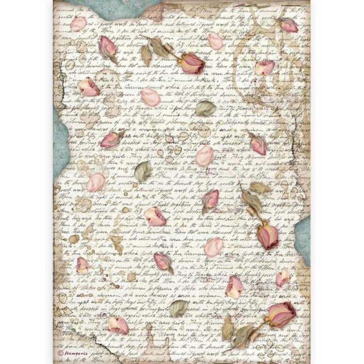 DFSA4540 STAMPERIA DECOUPAGE RICE PAPER A4 - DFSA4540 - Image 1