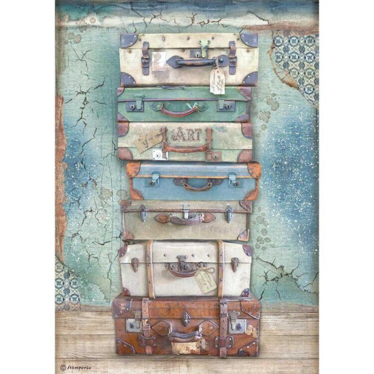 DFSA4547 STAMPERIA DECOUPAGE RICE PAPER A4 - DFSA4547 - Image 1