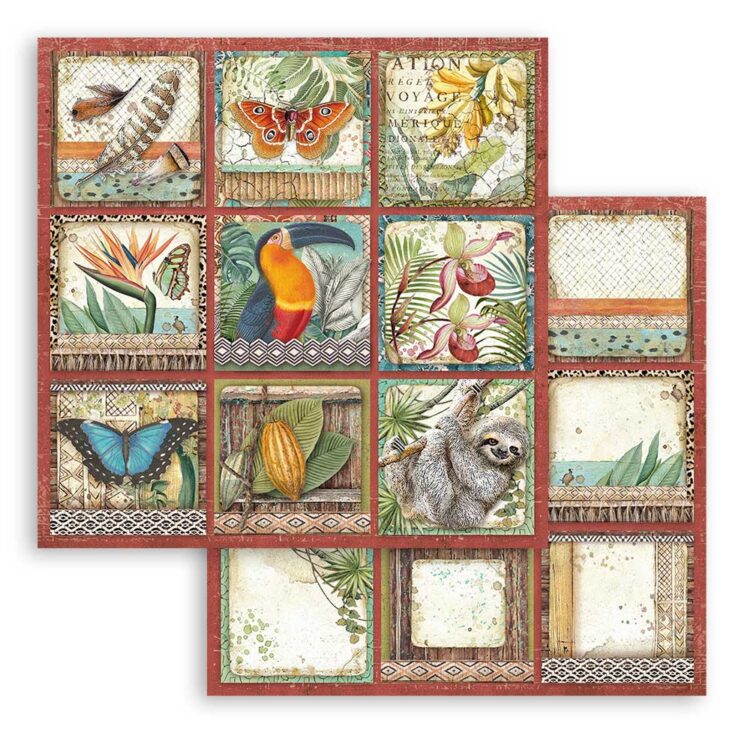STAMPERIA BLOCK DESIGNER PAPER 30.5/30.5 CM - SBBL83 - Image 4