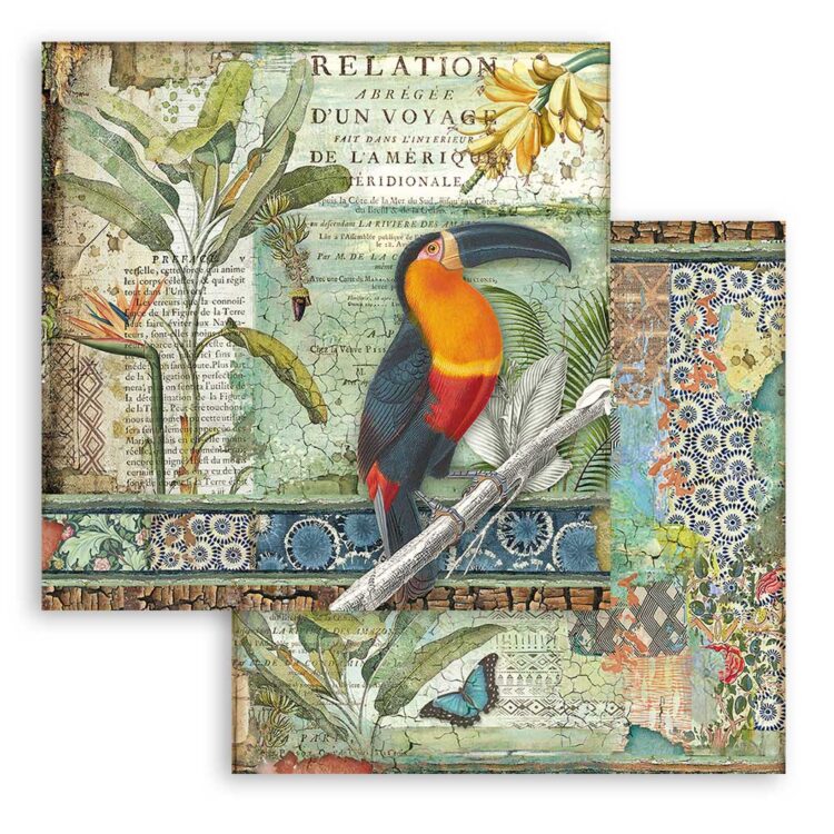 STAMPERIA BLOCK DESIGNER PAPER 30.5/30.5 CM - SBBL83 - Image 9