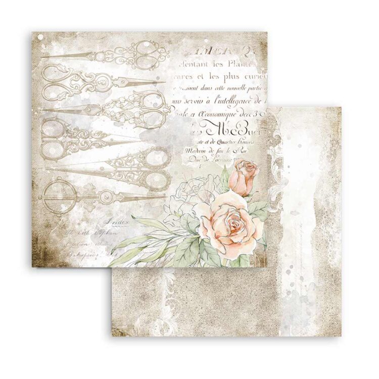 STAMPERIA BLOCK DESIGNER PAPER 20.3/20.3 CM - SBBS36 - Image 12